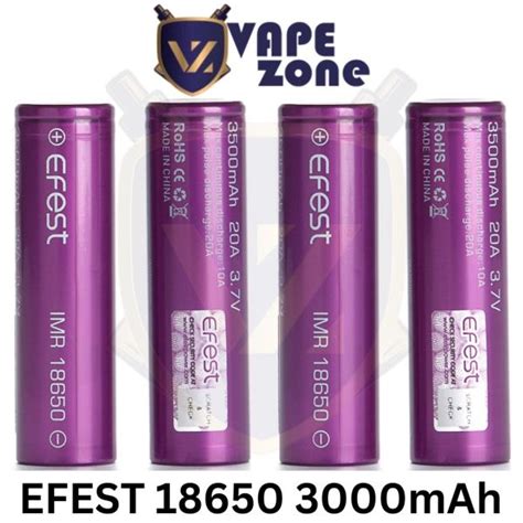 MXJO 18650 BATTERY 3000MAH 35A 1PC Vape Zone UAE