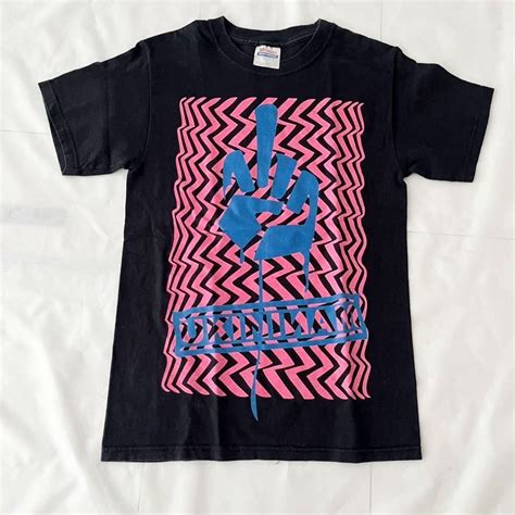 Yahoo オークション 90 s 中指 FUCK YOU アート プリント Tシャツ 黒