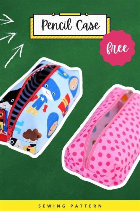 Pencil Case Free Sewing Pattern Sew Modern Kids