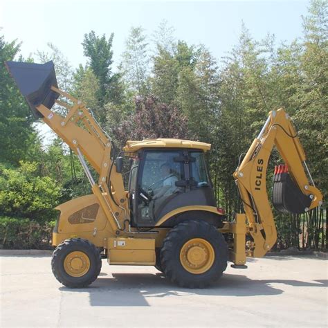 loader backhoe iclesk mini tractor backhoe loader compact tractor