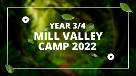 3 4 Mill Valley Ranch Camp 2022 YouTube