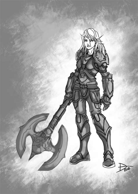 Blood Elf Paladin By Binet On Deviantart