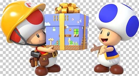 Super Mario Maker Super Mario Bros. Toad Wii PNG, Clipart, Computer ...