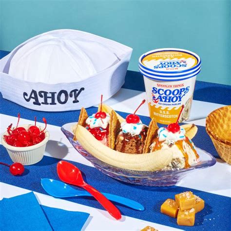 Dive Into The Stranger Things Universe With Netflix S Scoops Ahoy Ice