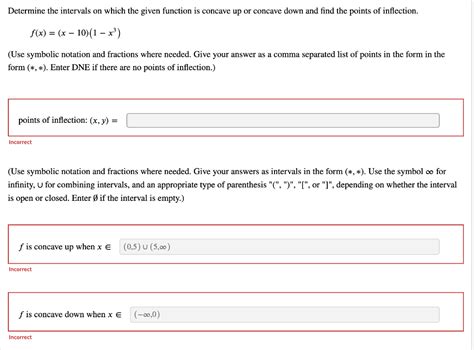 Solved Determine The Intervals On Which The Given Funct