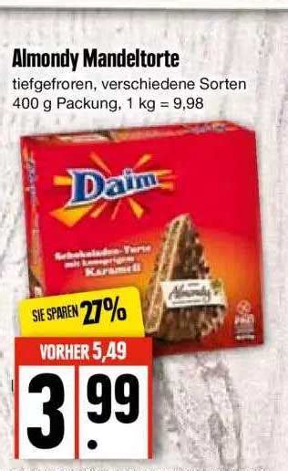 Almondy Mandeltorte Angebot Bei Edeka Prospekte De