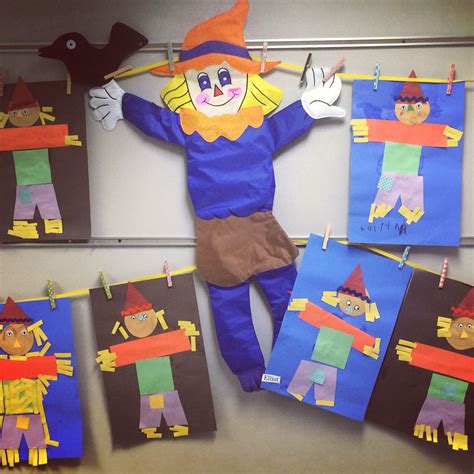 Scarecrow Art Projects For Preschoolers