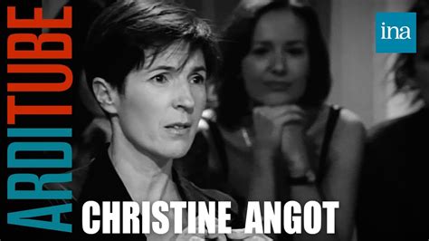 Clash Christine Angot Quitte Le Plateau De Thierry Ardisson Ina