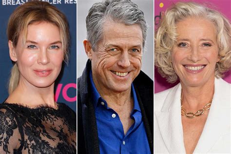 Rene Zellweger Hugh Grant And Emma Thompson Set To Reunite For