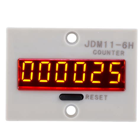 Jdm H No Voltage Counter Digits Electronic Led Digital Display