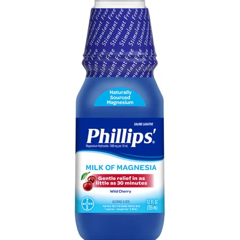 Rite Aid Pharmacy Phillips Saline Laxative Milk Of Magnesia Wild