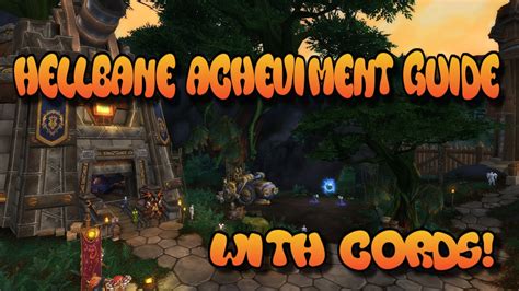 Hellbane Achievement Guide Wod 62 Youtube