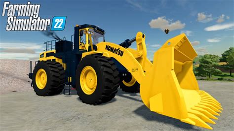 Komatsu Wa 900 Mining Loader V10 Fs22 Mod Farming Simulator 22 Mod