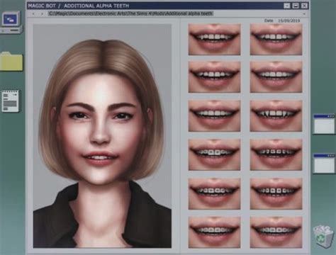 Teeth Downloads - The Sims 4 Catalog