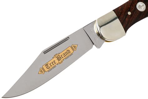 B Ker Hunters Knife Classic Gold Desert Ironwood Cuchillo De