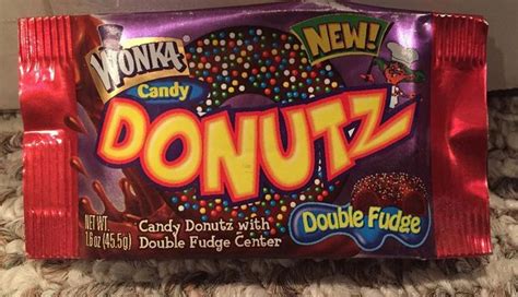 Wonka Candy Donutz | Candy, Double fudge, Chocolate candy