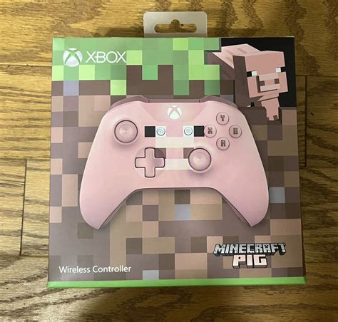 Microsoft Xbox One Wireless Controller Minecraft Pig Special Edition