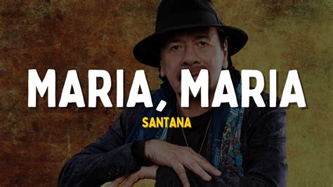 Santana Maria Maria Speed Up Lyrics She Living The Life Just Like