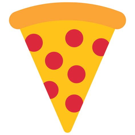 Porción de pizza Iconos gratis de comida y restaurante