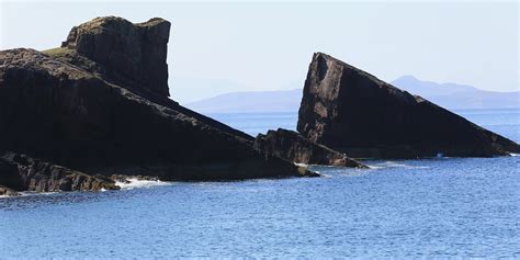 Split Rock At Clachtoll Assynt West Highlands Scotland Flickr