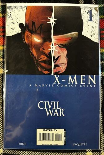 X Men Civil War Marvel Comics Civil War X Men Comics Tie In