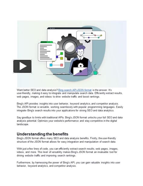 PPT Unlocking SEO Power Exploring The Benefits Of Bing Search API S