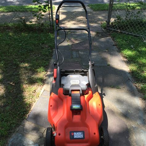 Black And Decker 36 Volt Clean Electric Lawncare