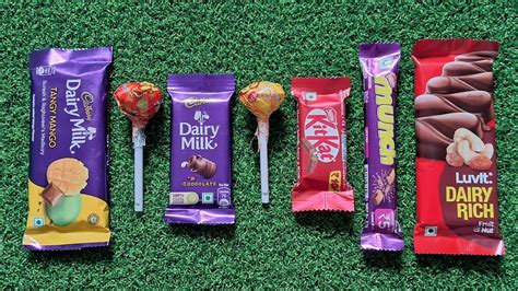 Luvlt Dairy Rich Vs Kitkat Vs Dairy Milk Vs Pop Lollipop Vs Munch