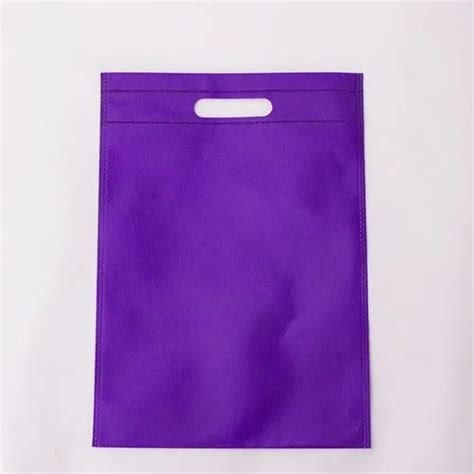 Violet D Cut Non Woven Bags Capacity 1 2 Kg At Rs 142 Kg In Bijnor