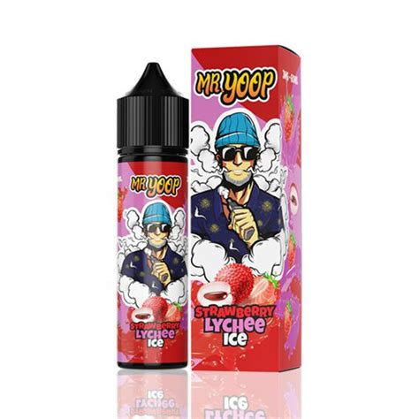 L Quido Mr Yoop Strawberry Lychee Ice Fusion Fruit Vapor Gringo