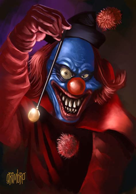 13 Nights 2007 Ghost Clown By Grimbro On Deviantart Scary Clowns