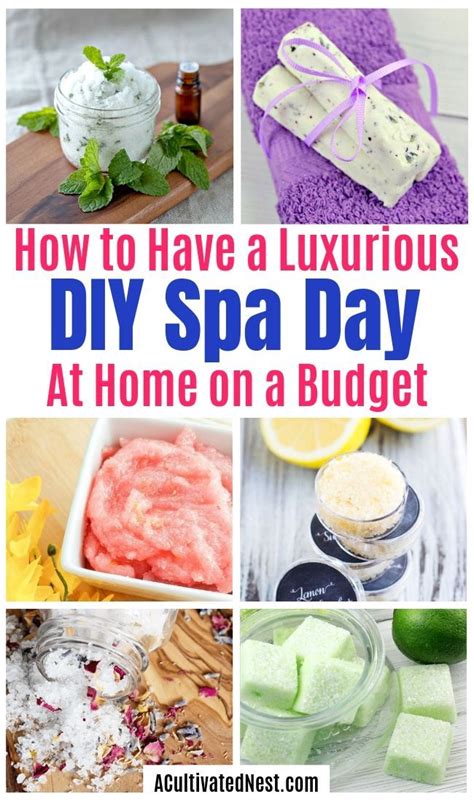 20 Diy Spa Day At Home Ideas A Cultivated Nest Diy Spa Homemade Spa