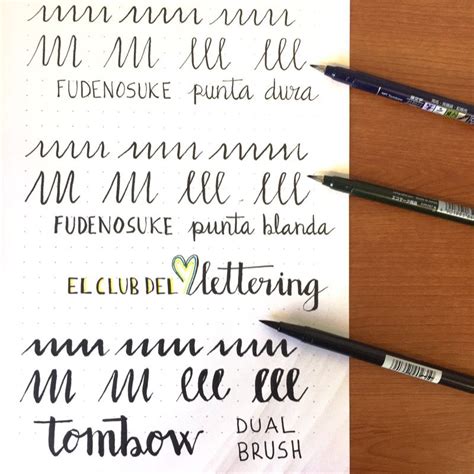 Materiales B Sicos Para Empezar A Hacer Lettering El Club Del Lettering