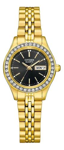 Reloj Citizen Quartz Quartz Eq0532 55e Para Mujer Meses Sin Intereses