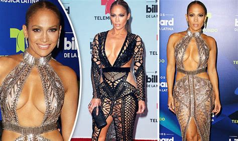 Jennifer Lopez Flashes EXTREME Cleavage In Two Boob Baring Gowns