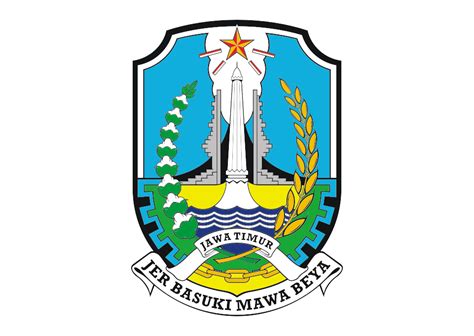 logo jawa timur vector  logo vector