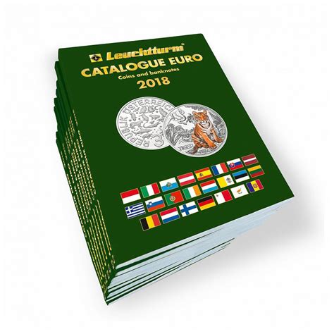 Leuchtturm CATALOGUE EURO Coins Banknotes 2018 Philatelicly