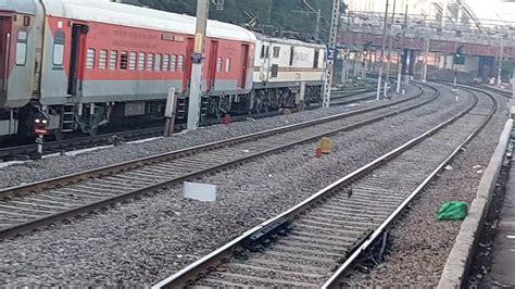 12176 Gwalior Howrah Chambal Express Waiting For Departure At Gwalior