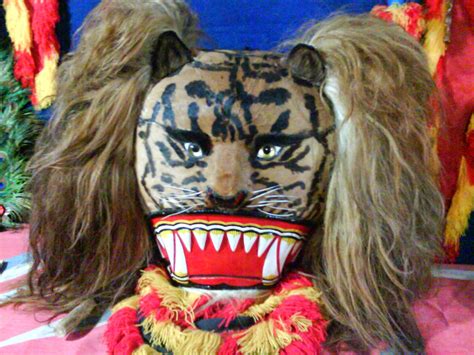 Culture Art Topeng Reog Ponorogo Dalam National T Auction Miss