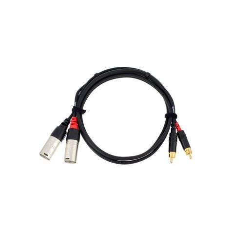 Cordial Cfu Mc Kabel Xlr Rca M Audioworks Cz Hudebn N Stroje