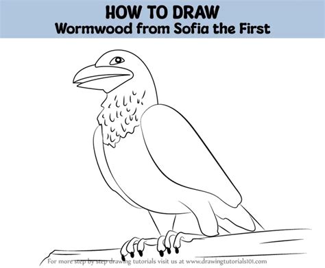 How to Draw Wormwood from Sofia the First (Sofia the First) Step by ...