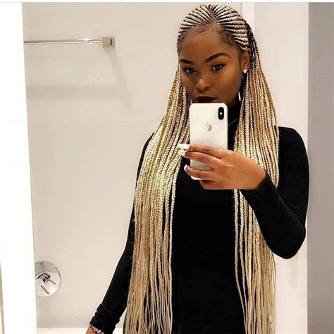 35 Beautiful Cornrow All Back Styles For 2022 Thrivenaija Cornrow