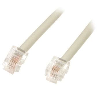 Cabling C Ble De Raccordement Modulaire Connecteurs Rj P C Beige M