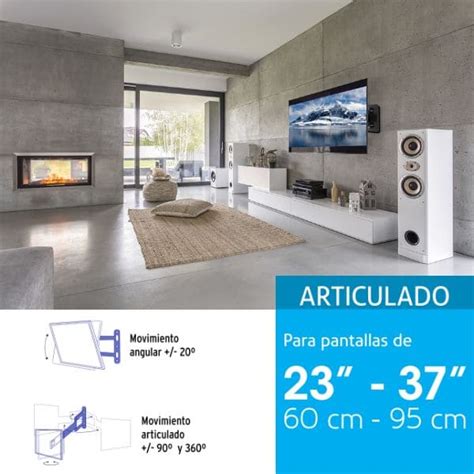 Soporte Para Pantallas De 32 A 70 Con Movimiento Angular