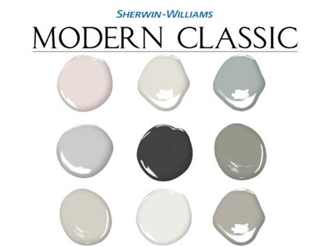 Sherwin Williams Coastal Farmhouse Paint Graphic By Concept Colors