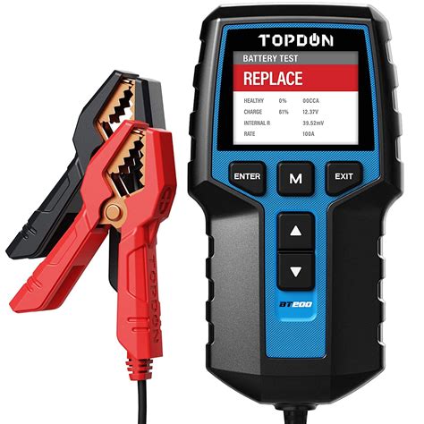 Buy V V Car Battery Tester Topdon Bt Battery Load Tester With