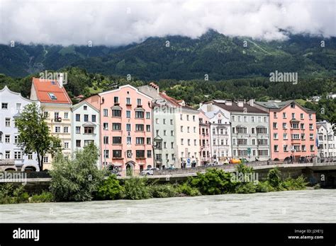 City Scape In Innsbruck City Center It Is Capital City Of Tyrol In