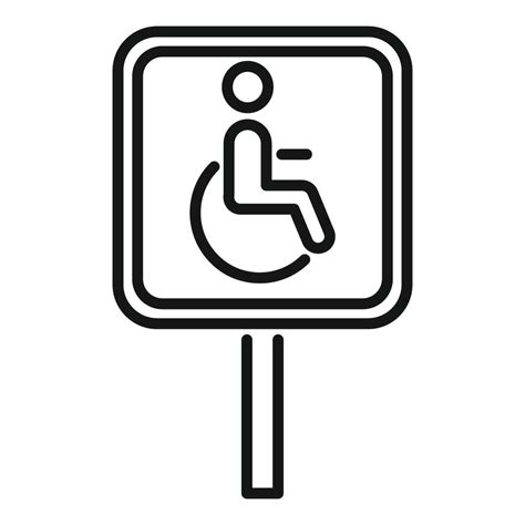 Parking sign indicating parking for disabled people 47630358 Vector Art ...