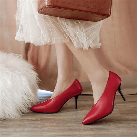 Big Size 11 12 13 14 15 16 17 ladies high heels women shoes woman pumps ...