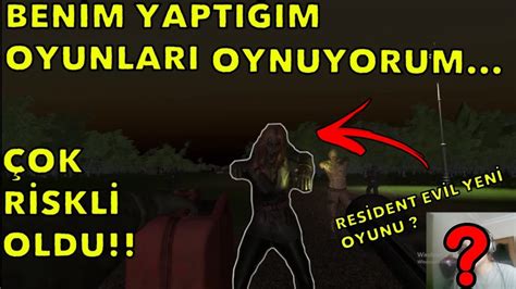 BENİM YAPMIŞ OLDUĞUM OYUNLARI OYNADIM ÇOK RİSKLİ OLDU YouTube